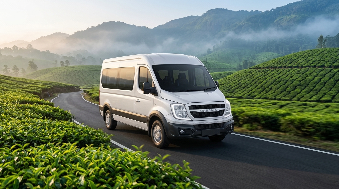 Force Urbania 10+2 Seater Luxury Van Exterior